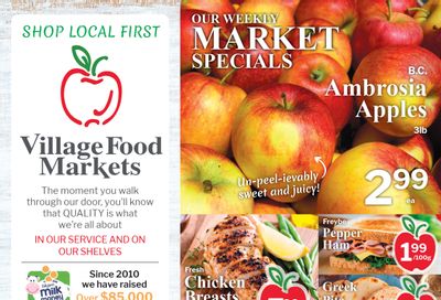 Village Food Markets Flyer November 20 to 26