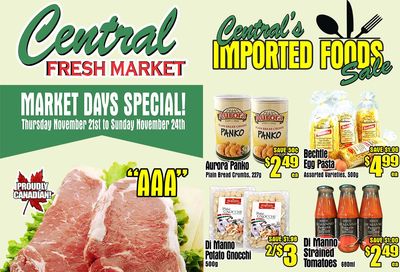 Central Fresh Market Flyer November 21 to 28