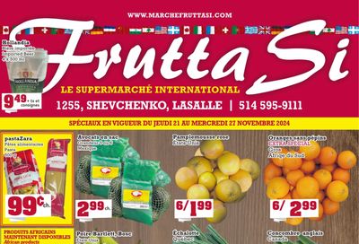 Frutta Si Flyer November 21 to 27