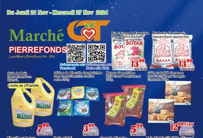 Marche C&T (Pierrefonds) Flyer November 21 to 27