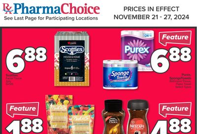 PharmaChoice (BC, AB, SK & MB) Flyer November 21 to 27