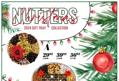 Nutters Everyday Naturals Christmas Gift Tray Flyer November 14 to December 24