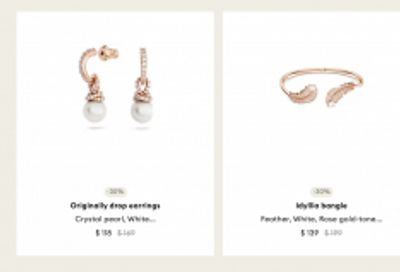 Swarovski Canada Black Friday and Cyber Monday 2024 Offers: Save up to 40% on Select Styles