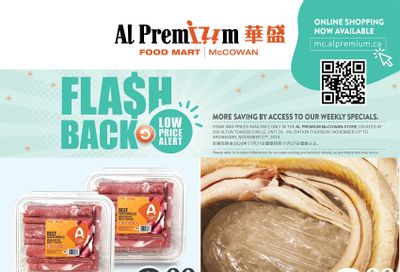 Al Premium Food Mart (McCowan) Flyer November 21 to 27