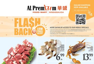 Al Premium Food Mart (Mississauga) Flyer November 21 to 27