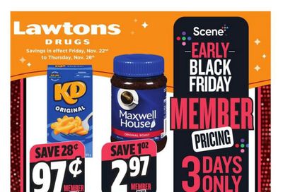 Lawtons Drugs Flyer November 22 to 28