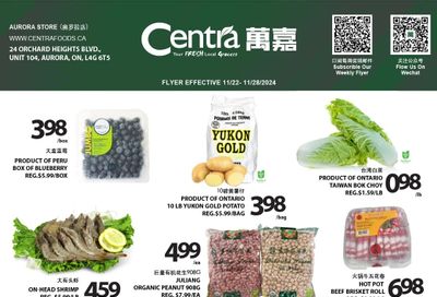 Centra Foods (Aurora) Flyer November 22 to 28