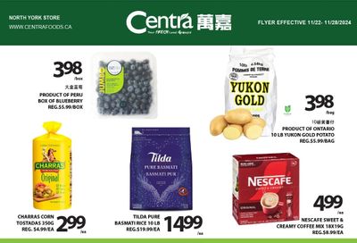 Centra Foods (North York) Flyer November 22 to 28