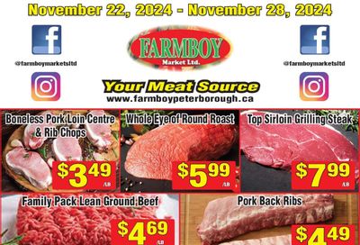 Farmboy Peterborough Flyer November 22 to 28