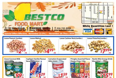 BestCo Food Mart (Etobicoke) Flyer November 22 to 28