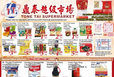 Tone Tai Supermarket Flyer November 22 to 28