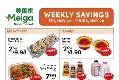 Meiga Supermarket Flyer November 22 to 28