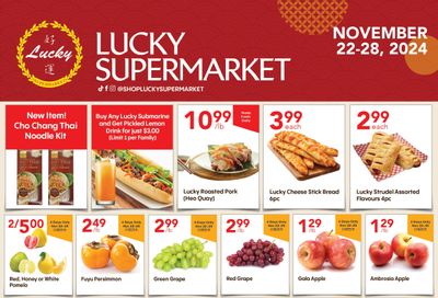 Lucky Supermarket (Surrey) Flyer November 22 to 28