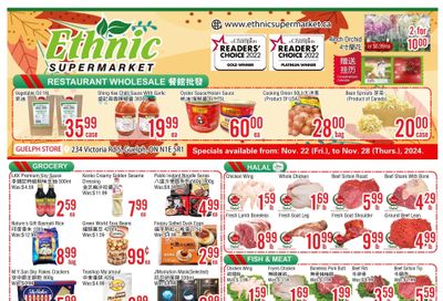 Ethnic Supermarket (Guelph) Flyer November 22 to 28