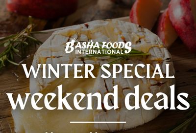 Basha Foods International Weekend Deals Flyer November 22 to 25