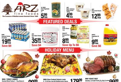 Arz Fine Foods Flyer November 22 to 28