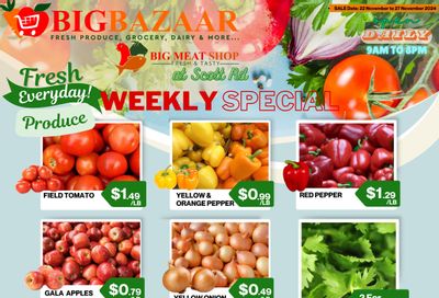 Big Bazaar Canada Flyer November 22 to 27