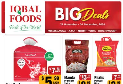 Iqbal Foods Flyer November 22 to December 4