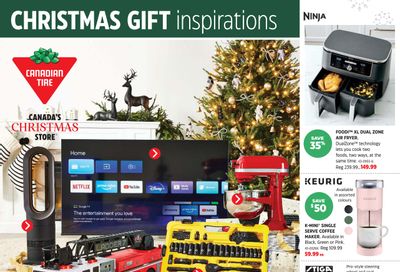 Canadian Tire Christmas Gift Inspirations Flyer November 28 to December 22