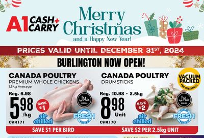 A-1 Cash and Carry Flyer December 1 to 31