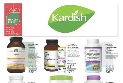 Kardish Flyer November 28 to January 1