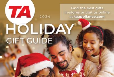 TA Appliances Flyer December 2 to 27