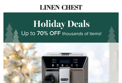 Linen Chest Flyer December 4 to 24