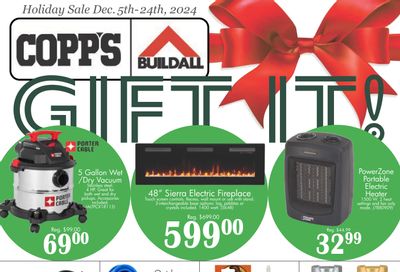 Copp's Buildall Flyer December 5 to 24