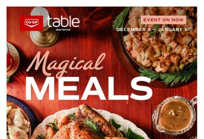 Co-op (West) Magical Meals Flyer December 5 to January 1