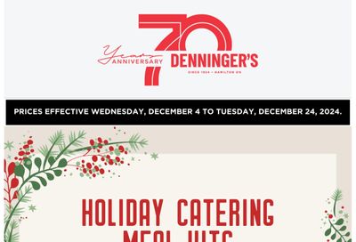 Denninger's Monthly Flyer December 4 to 24