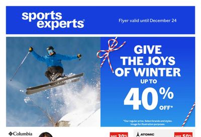 Sports Experts Flyer December 11 to 24