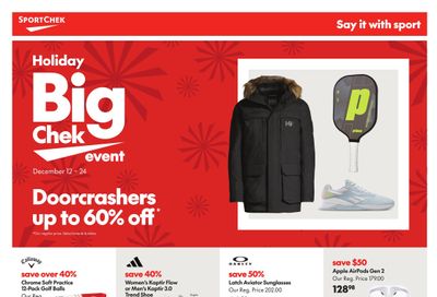 Sport Chek Flyer December 12 to 24