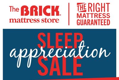 The Brick Mattress Store Flyer December 12 to 23