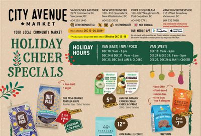 City Avenue Market Flyer December 12 to 24