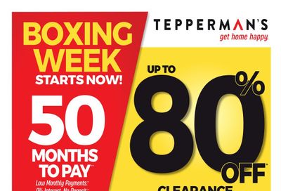 Tepperman's Flyer December 13 to 24