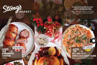 Stong's Market Flyer December 13 to January 2