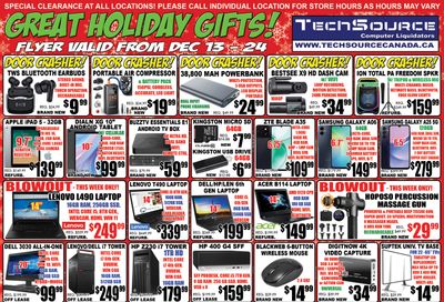 TechSource Flyer December 13 to 24