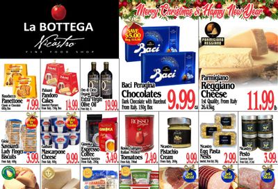 La Bottega Nicastro Fine Foods Flyer December 16 to January 5