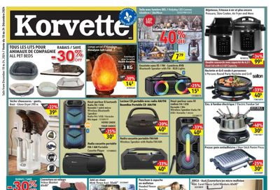 Korvette Flyer December 18 to 24