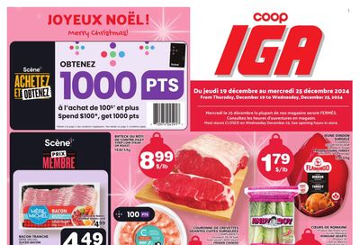 Coop IGA Flyer December 19 to 25