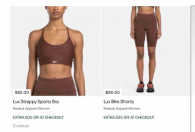 Reebok Canada Boxing Week Sale & Deals: Save 50% Off Sitewide + EXTRA 50% Off Sale