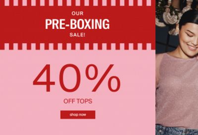 Reitman’s Canada Pre-Boxing Day Sale: Save 40% on Tops Today Only