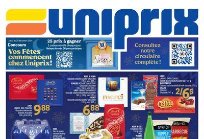 Uniprix Flyer December 19 to 25