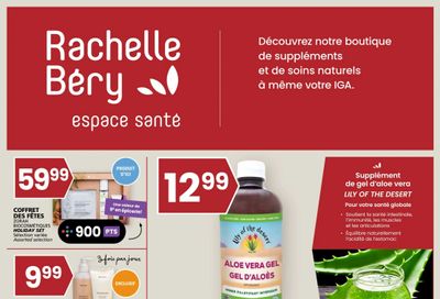 Rachelle Bery Health Flyer December 19 to 25