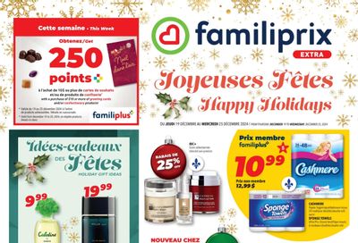 Familiprix Extra Flyer December 19 to 25