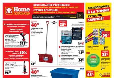 Home Hardware (QC) Flyer December 19 to January 1