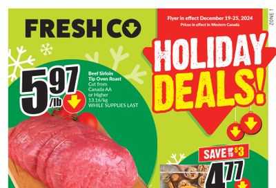 FreshCo (West) Flyer December 19 to 25