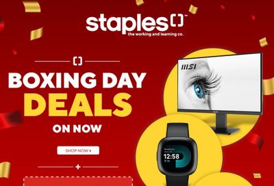 Staples Flyer December 18 to 24