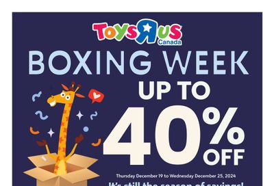 Toys R Us Flyer December 19 to 25