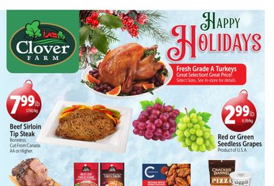 Clover Farm (West) Flyer December 19 to 25